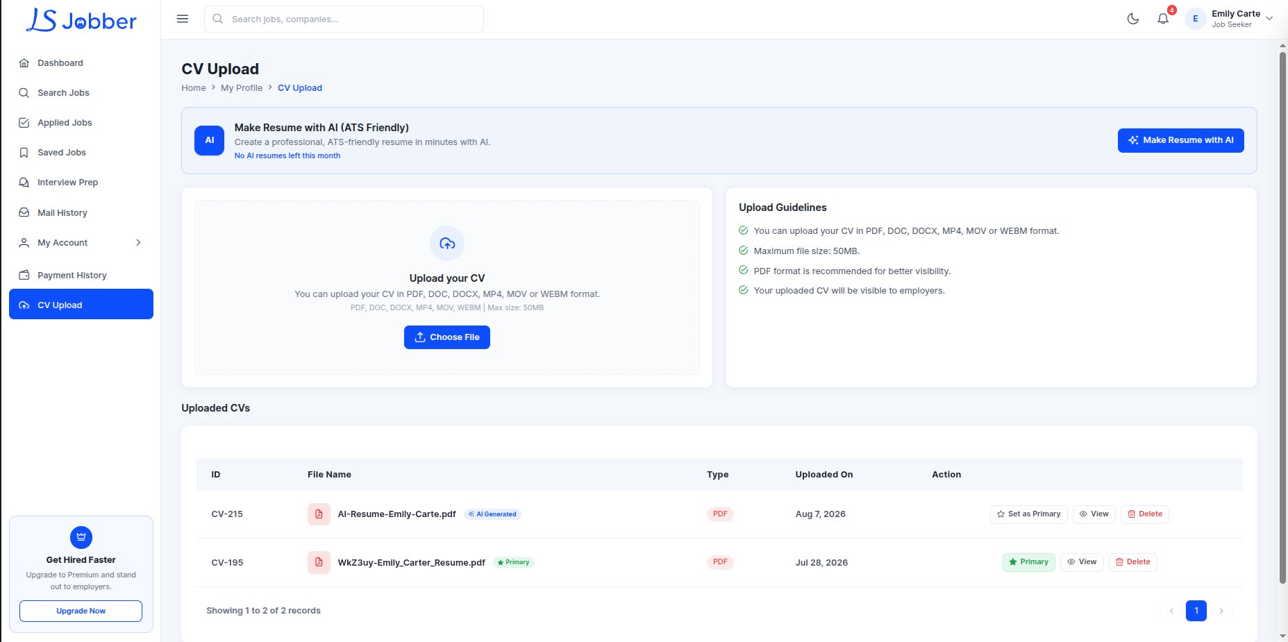 AI Resume Builder